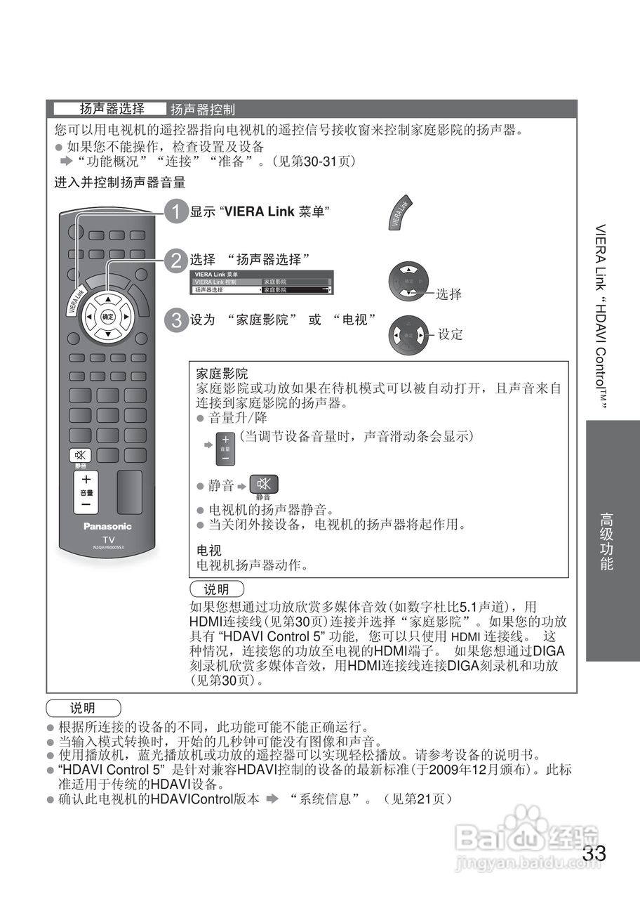 松下TH-L32C20C液晶彩电使用说明书:[4]