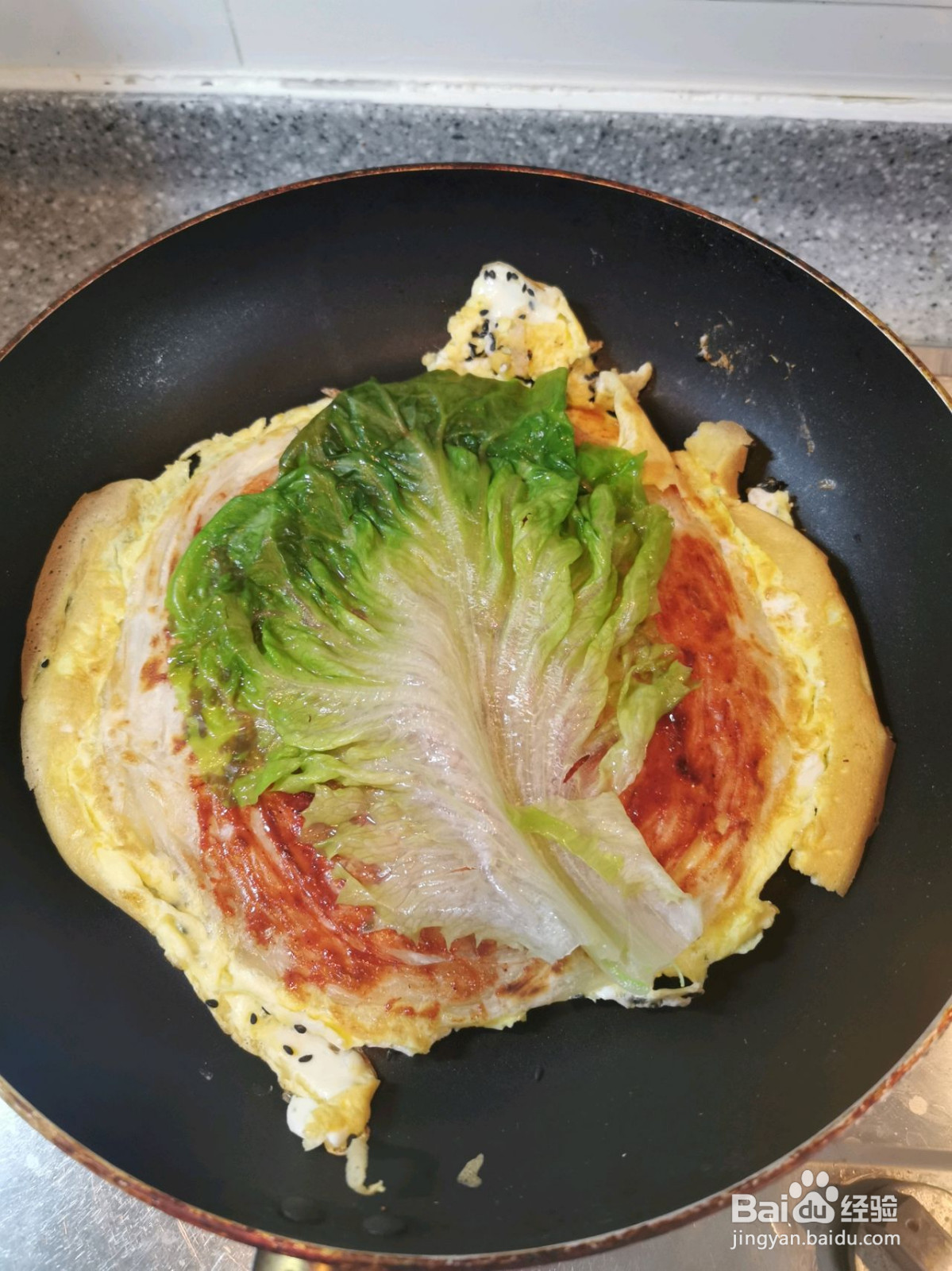 鸡蛋卷手抓饼的做法