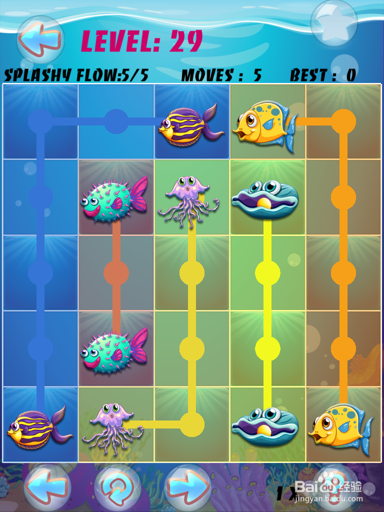 a splashy water safari fish flow游戏攻略1-30