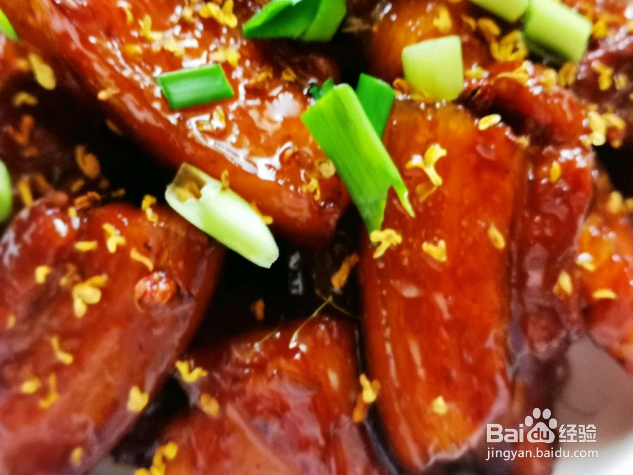 桂花红烧肉的做法