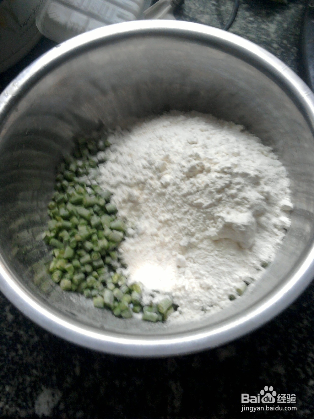 豆角菜、绿豆汤、吃饱喝好精神爽