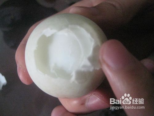 怎样剥鸭蛋外壳