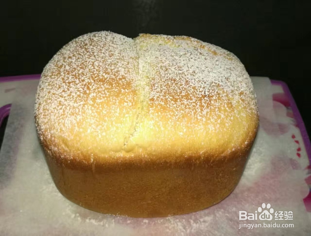 香味浓郁的奶油面包