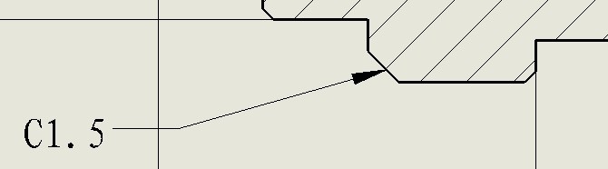 solidworks工程图如何标注倒角