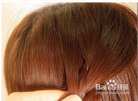 气质淑女编发盘发怎么做