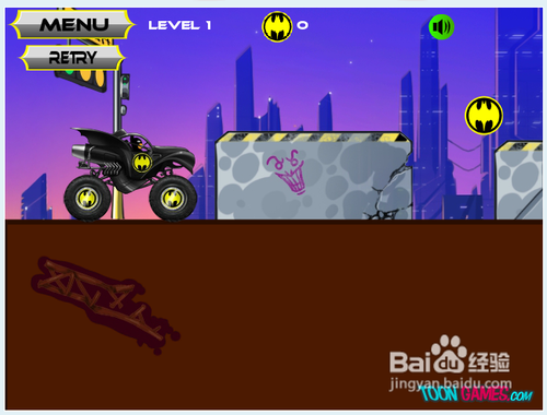 蝙蝠侠越野车2攻略