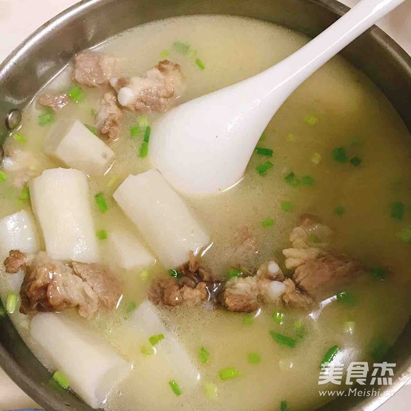 排骨山药汤的做法