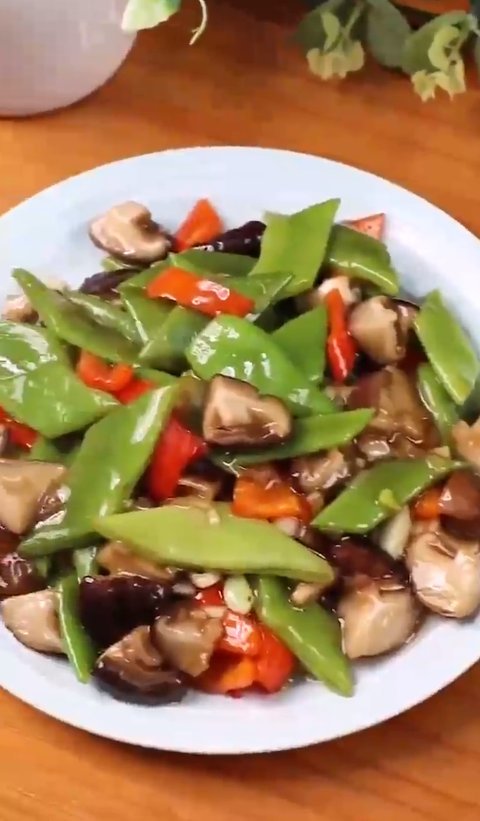 怎样做香菇炒扁豆