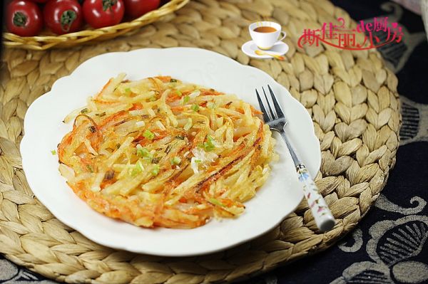 胡萝卜土豆丝饼