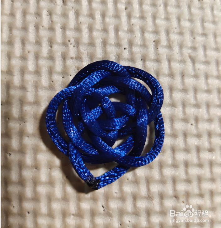 中国结基础入门——五耳三戒箍结