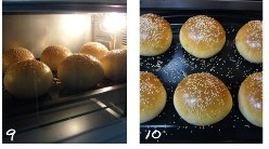 新的一周从早餐开始------牛肉汉堡面包