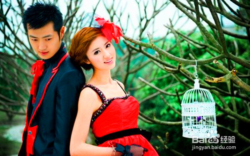 身材娇小的新娘如何拍好婚纱照