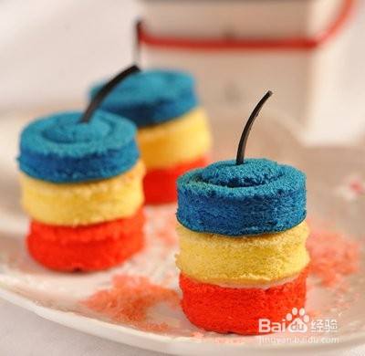 鞭炮蛋糕的做法