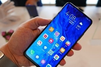 荣耀9x前置摄像头如何升降