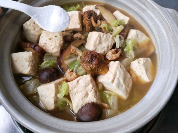 白菜豆腐煲#百菜不如白菜#