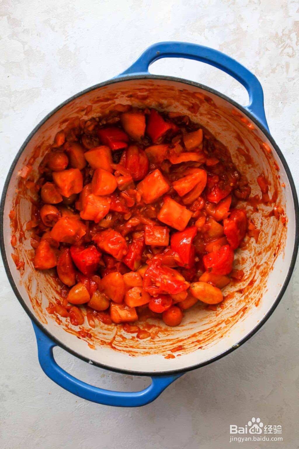 奶油番茄罗勒汤的制作方法