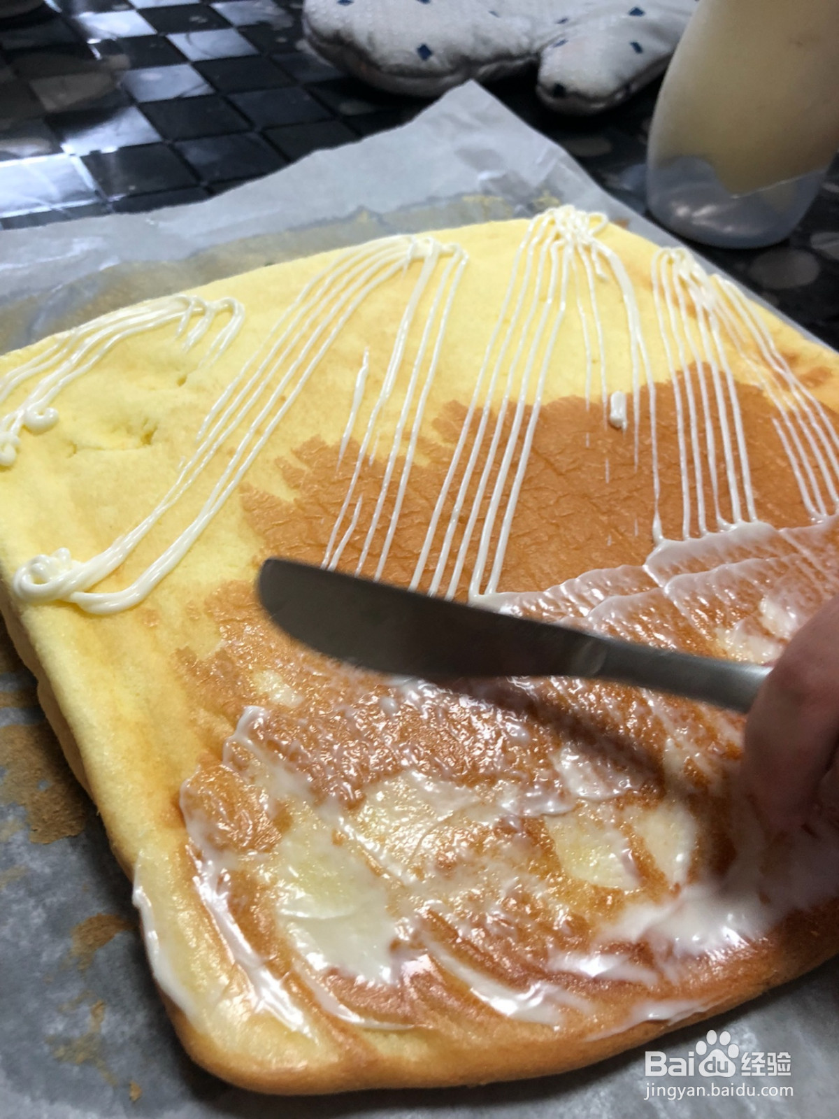 肉松蛋糕卷的做法