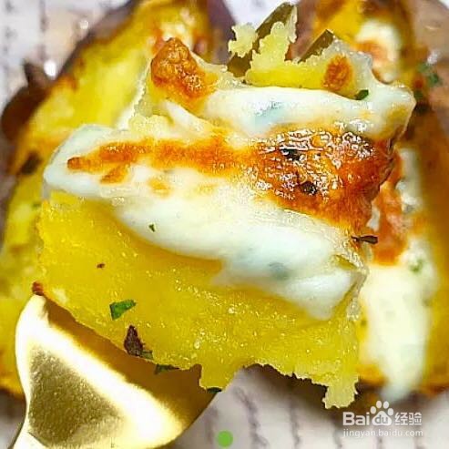 奶酪红薯的做法