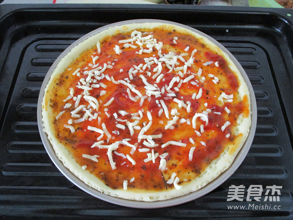 蟹肉鱼肠披萨