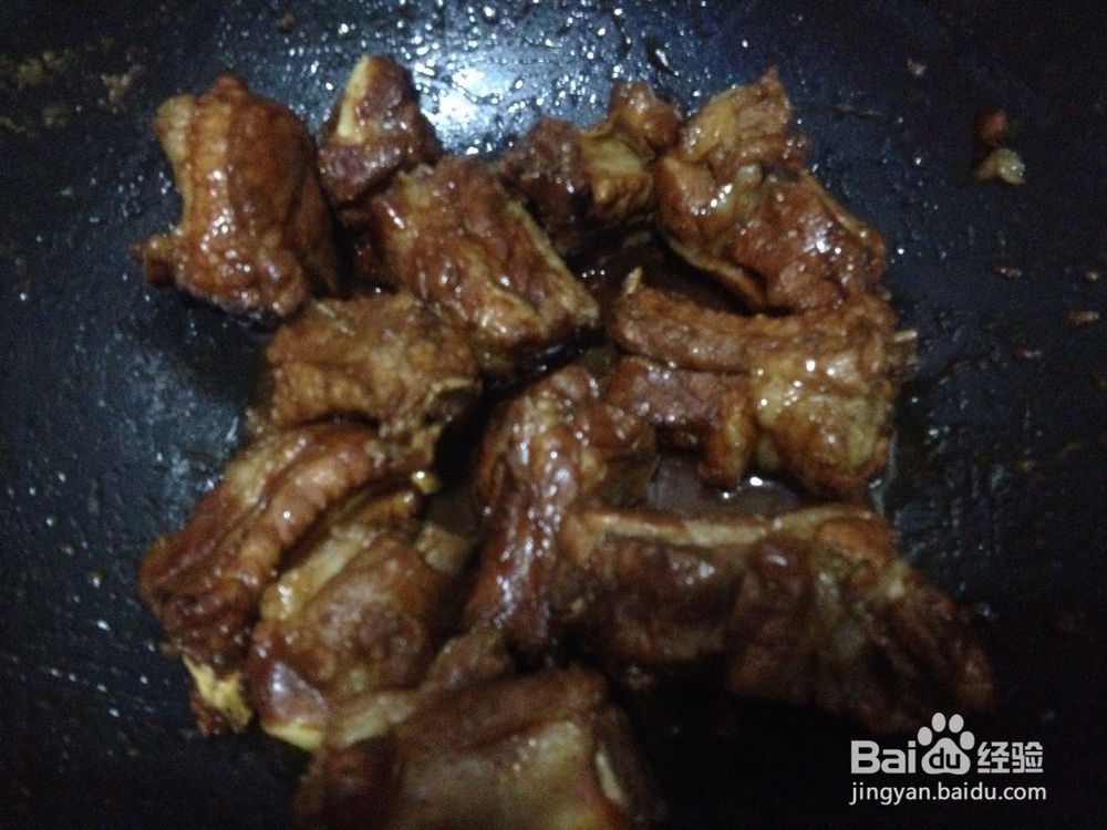 简易版的红烧排骨