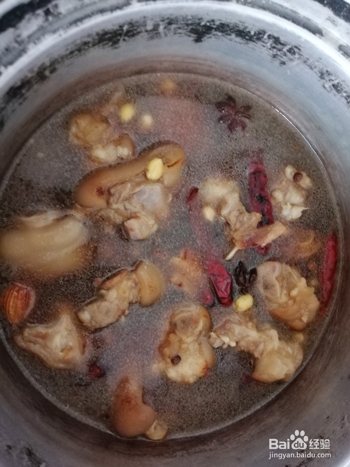 黄豆烧猪蹄怎么做