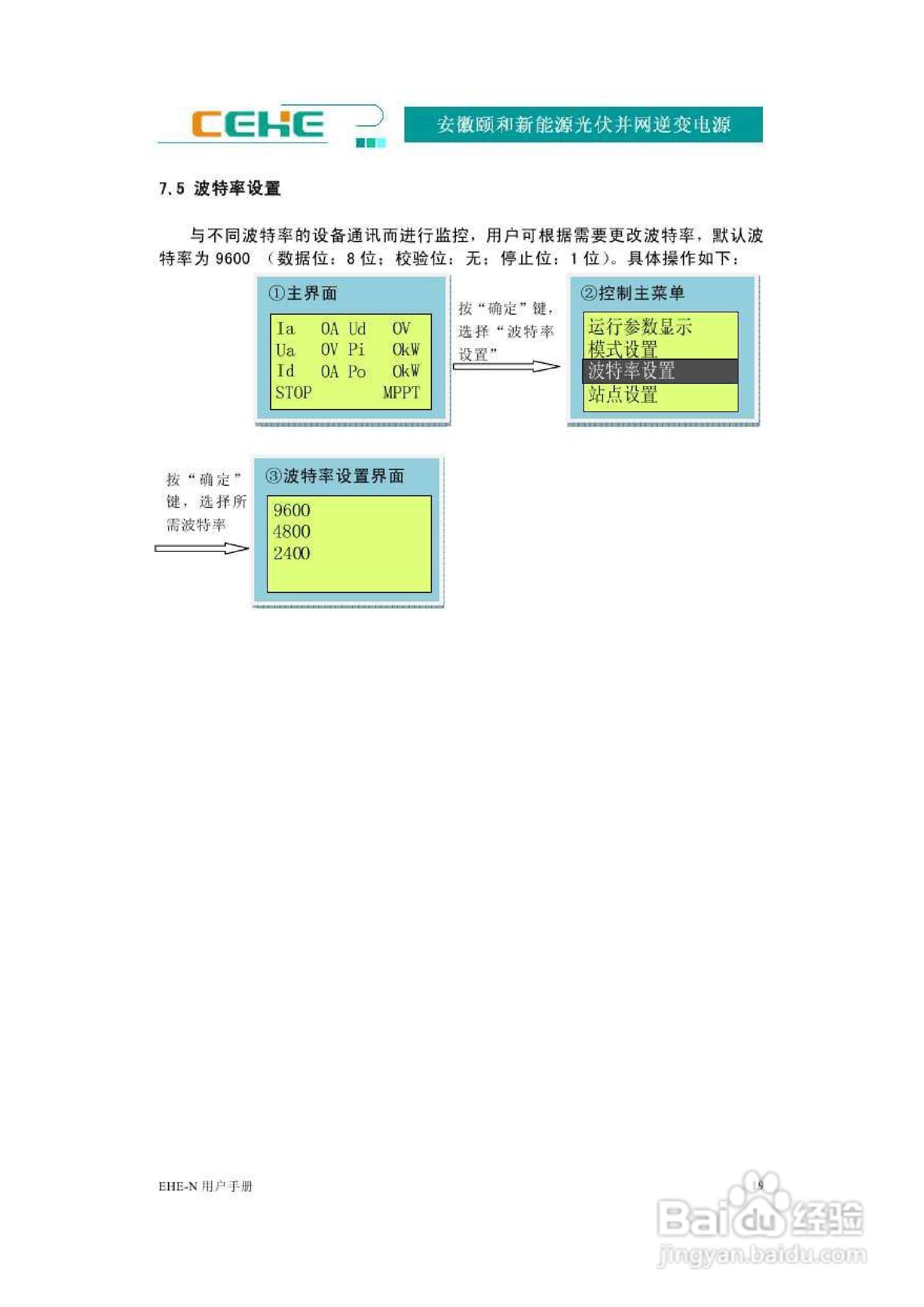 颐和新能源EHE-N20K光伏并网逆变电源用户手册:[3]