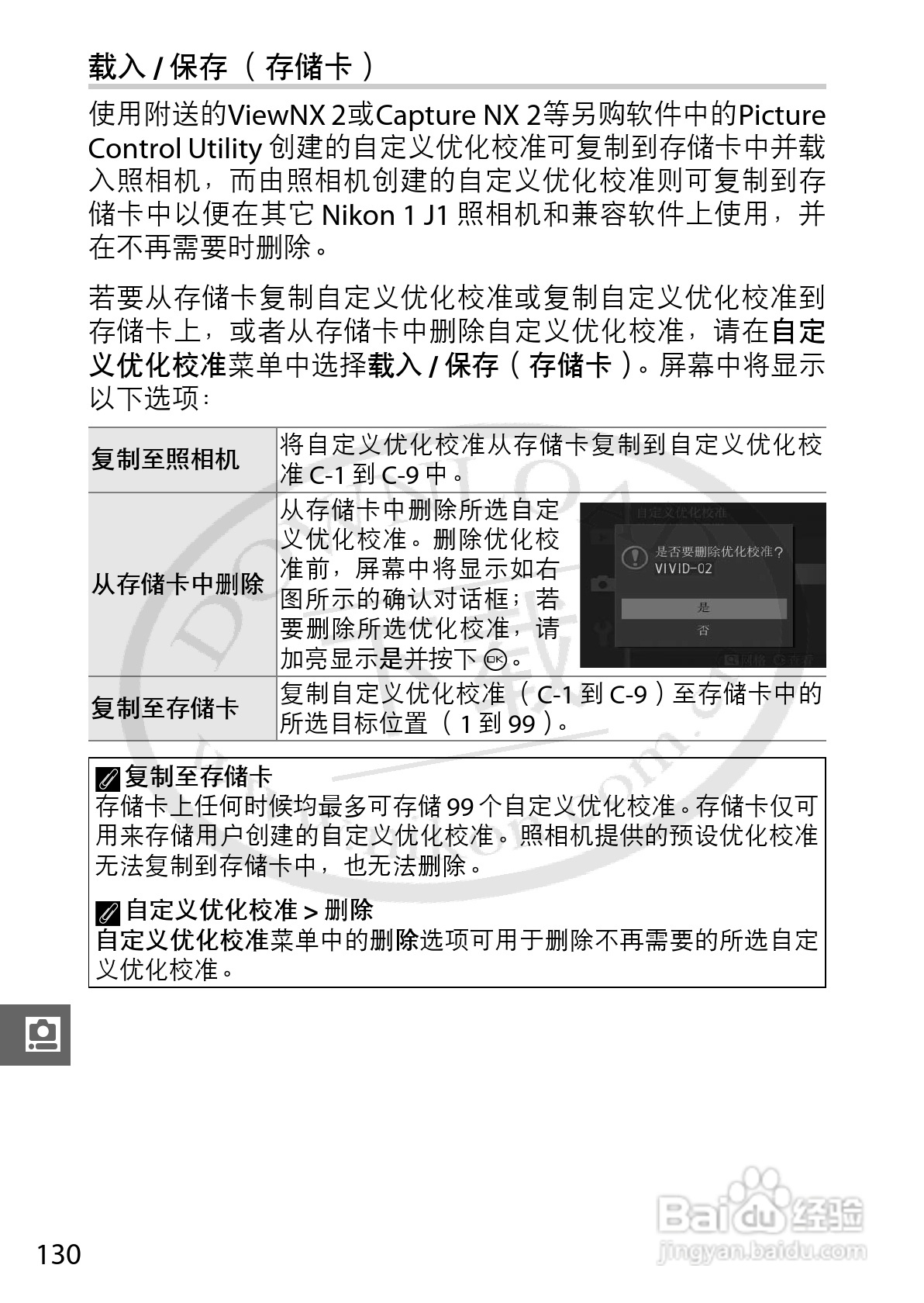 尼康Nikon 1 J1数码相机使用说明书:[15]