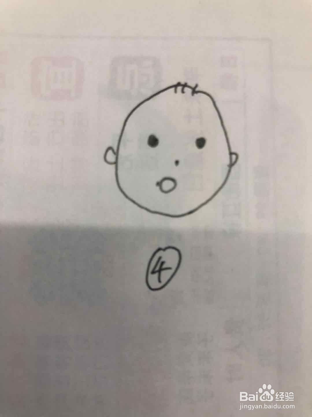 人物表情简笔画