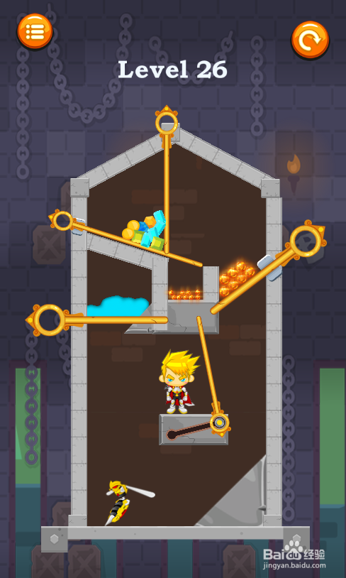 怎样通过Caio Hero Rescue的Level 26？