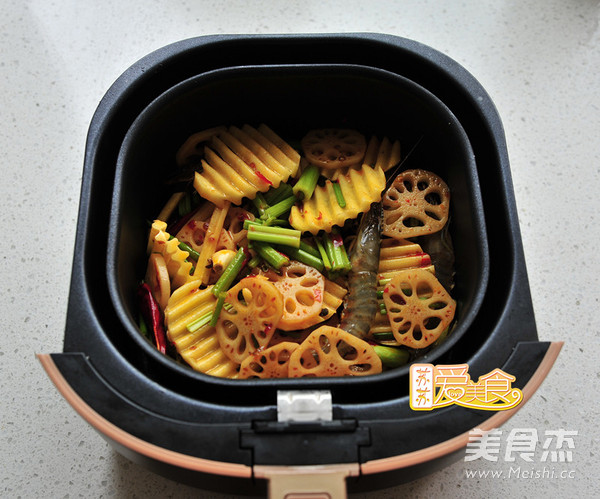 夏季懒人版无油麻辣香锅