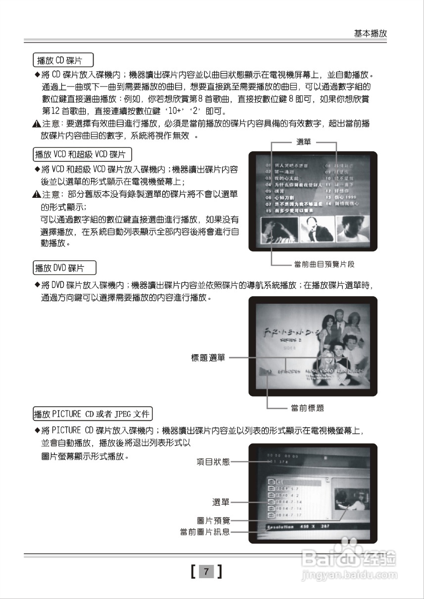 歌林KVD-929PK型数位影音光碟机说明书:[1]