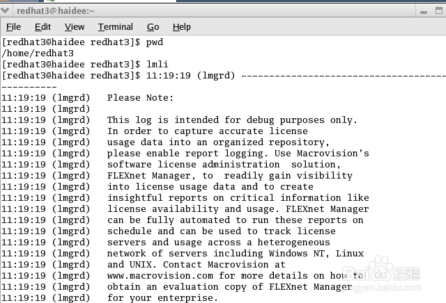 $ lmli bash: lmli: command not found (