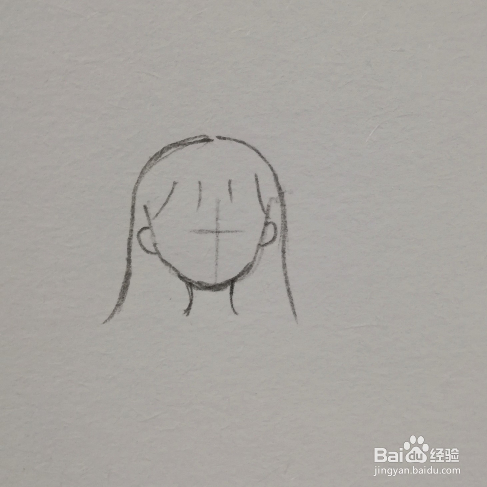 如何画一个简单的头像？