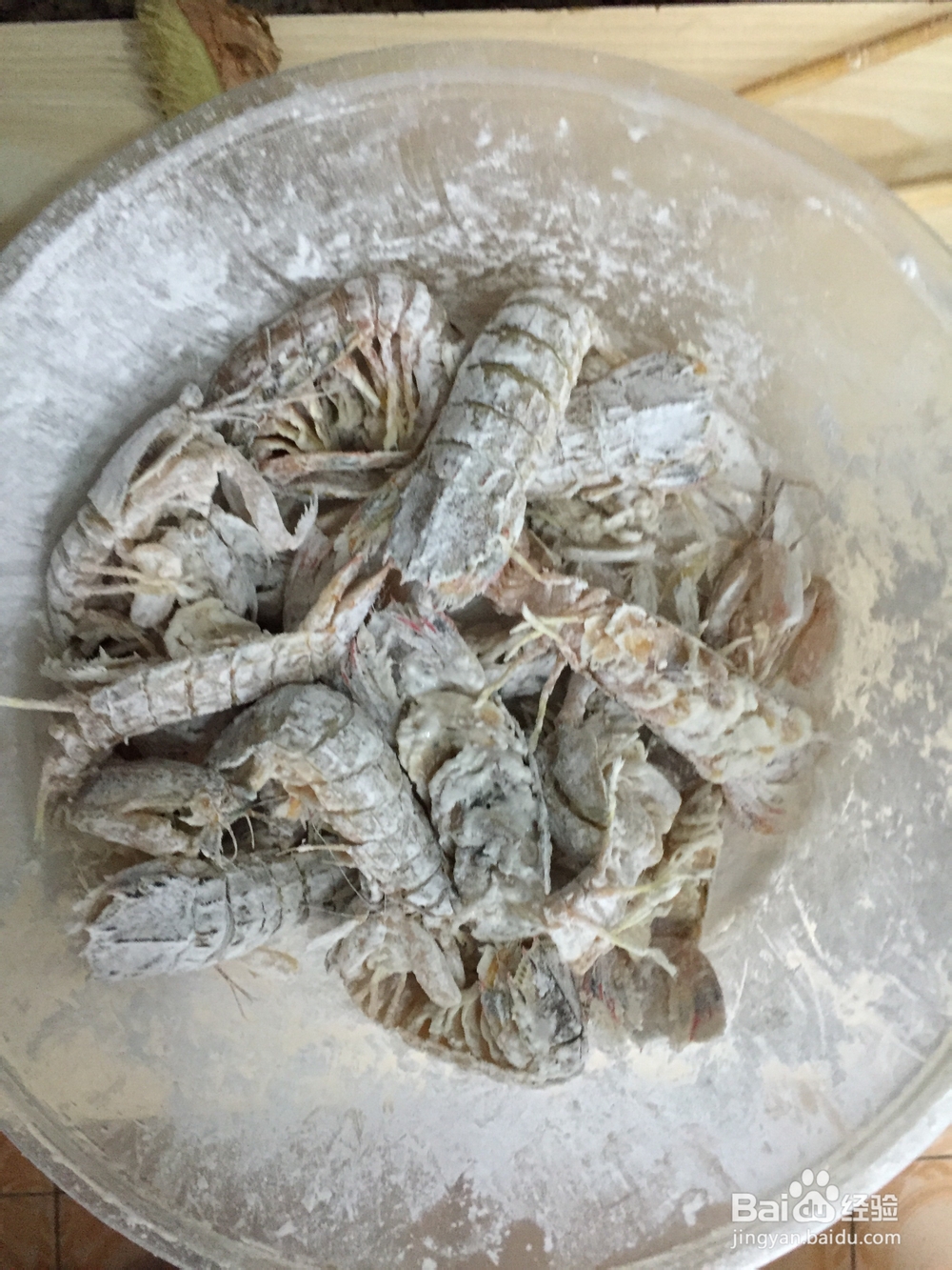 椒盐皮皮虾海鲜美食教程