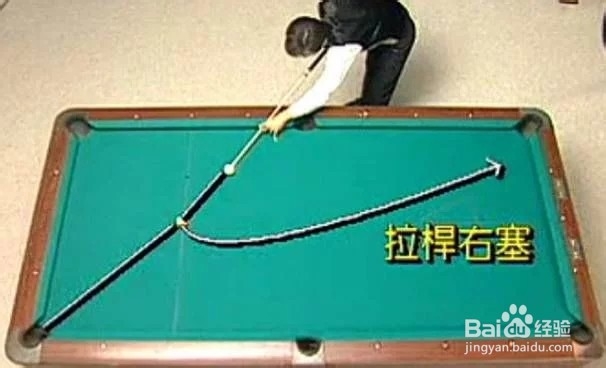 台球杆法图解