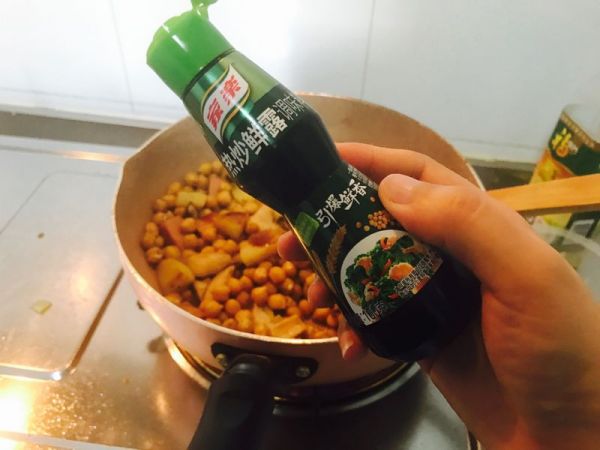 芝士鹰嘴豆热沙拉