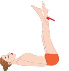 最有效的睡前床上瘦腿操