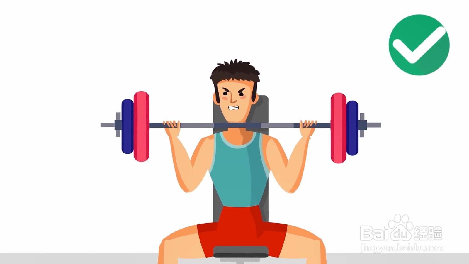 这个动作坐着就可以做，肩推了解一下！