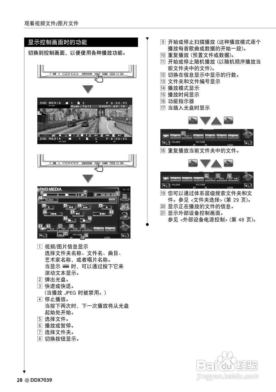 KENWOOD DH-HV1300FM数字摄像机使用说明书:[3]
