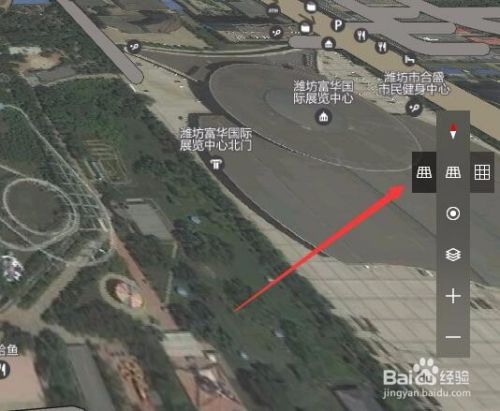 Win10地图如何实现3D立体效果 怎么样切换鸟瞰图