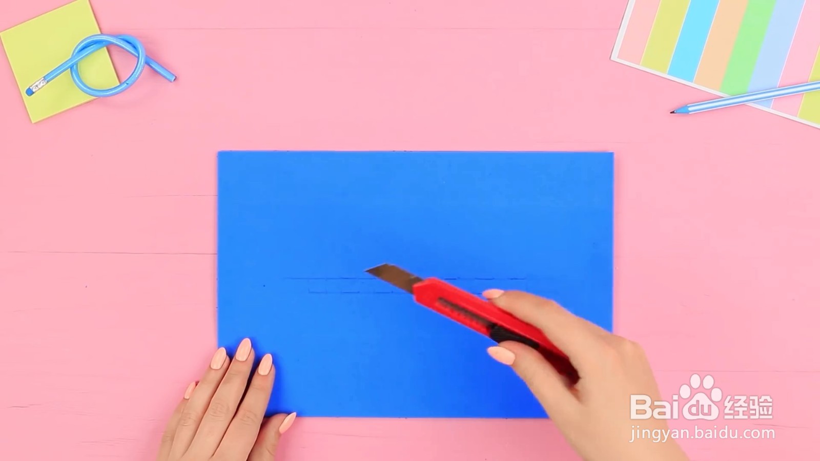 怎么制作小鸟铅笔收纳