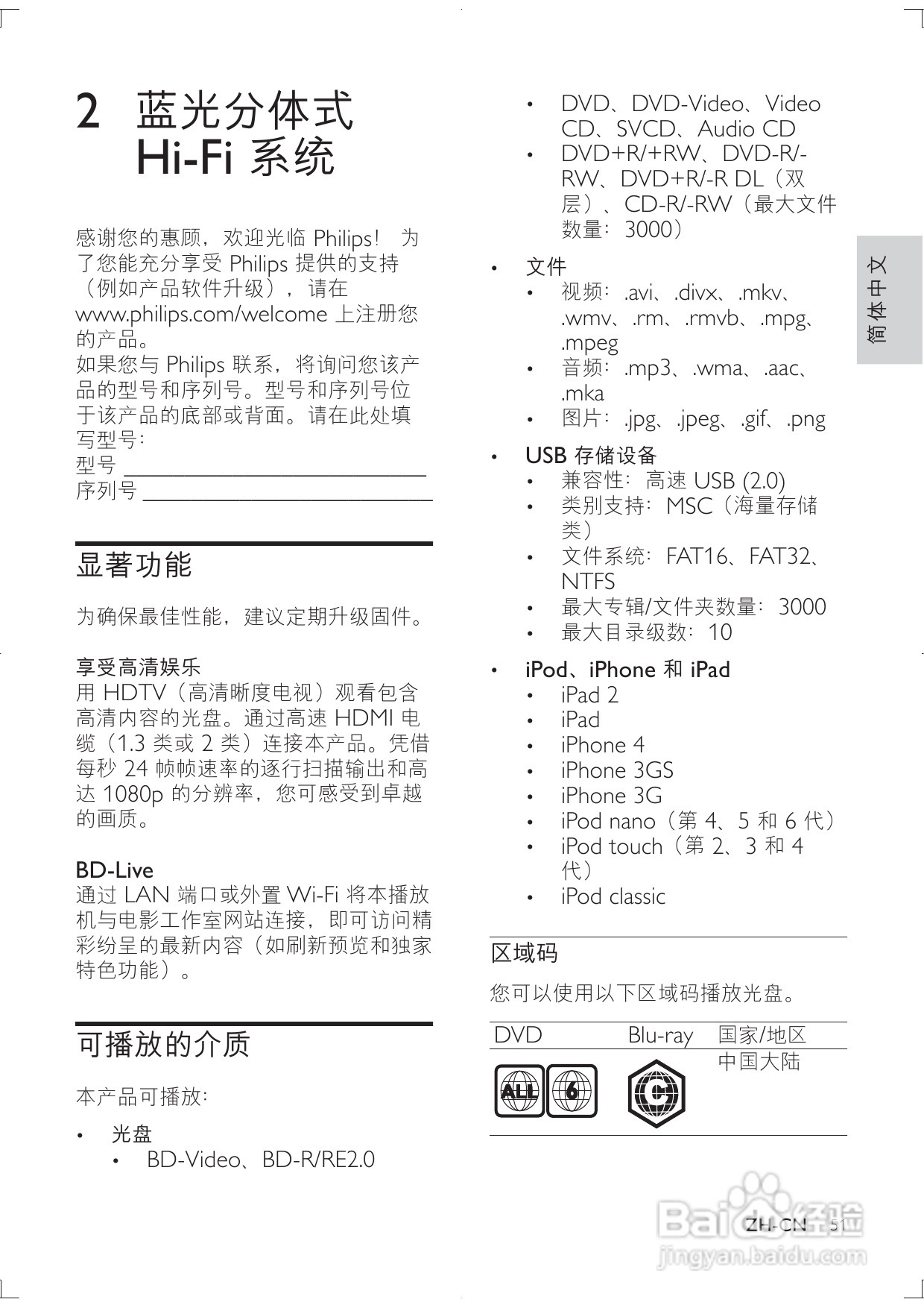 PHILIPS DBD8010迷你组合音响用户手册:[1]