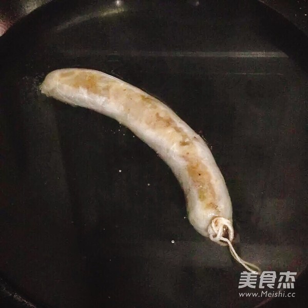 香肠便当饭的做法