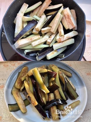 养生食补『鱼香肉沫茄子』的做法
