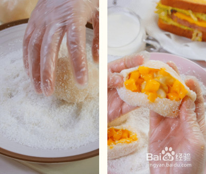 芒果糯米糍宝宝辅食的做法