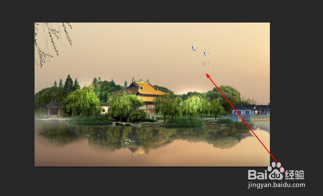 Photoshop如何快速去掉画面中不要的内容