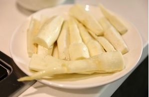(香葱猪油)烤茭白笋