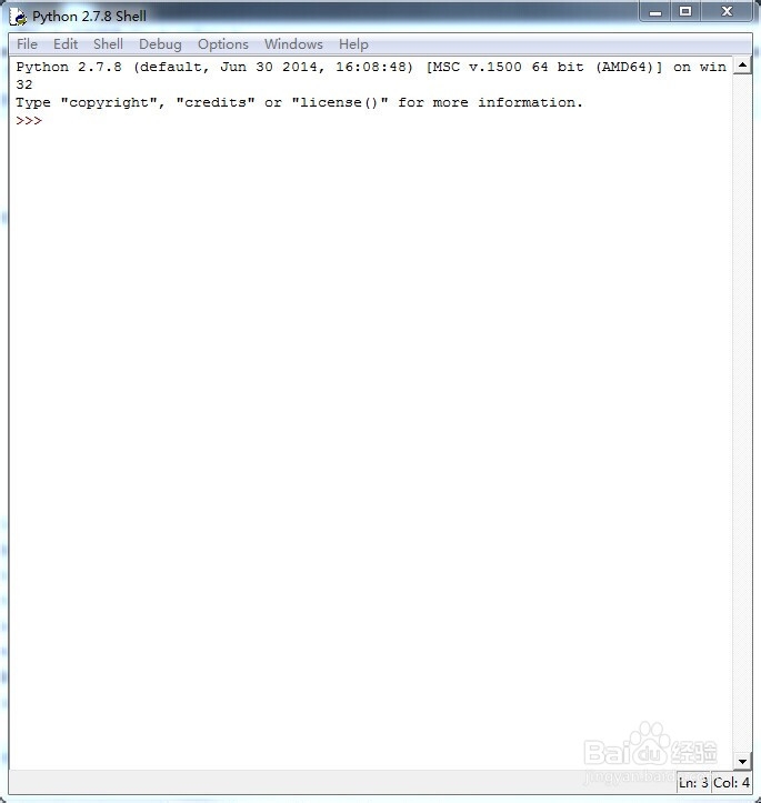 Python IDLE启动错误