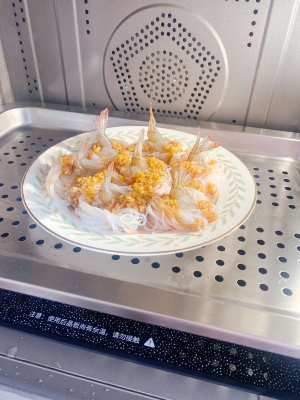 蒜蓉粉丝虾来了