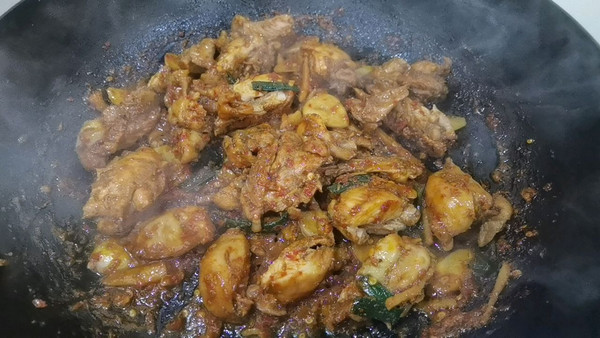 香煎麻辣鸡腿肉